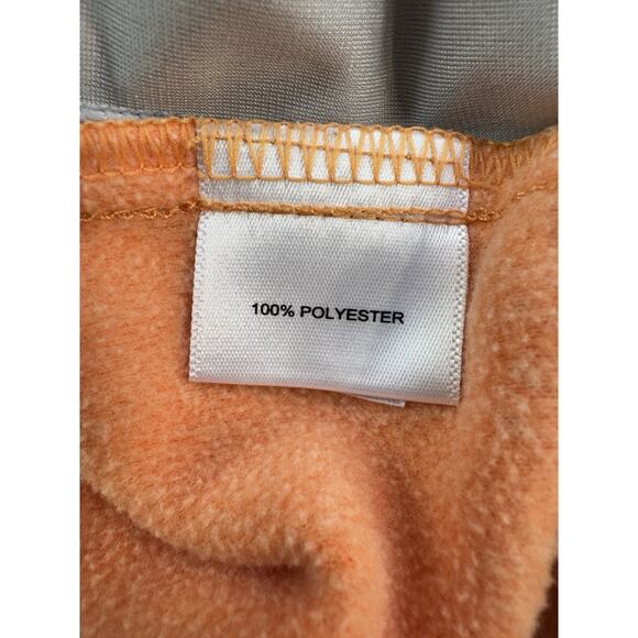 Peter Millar Mens Crown Warmth Fleece Vest M Orange Lightweight Full Zip Golf - Picture 7 of 10